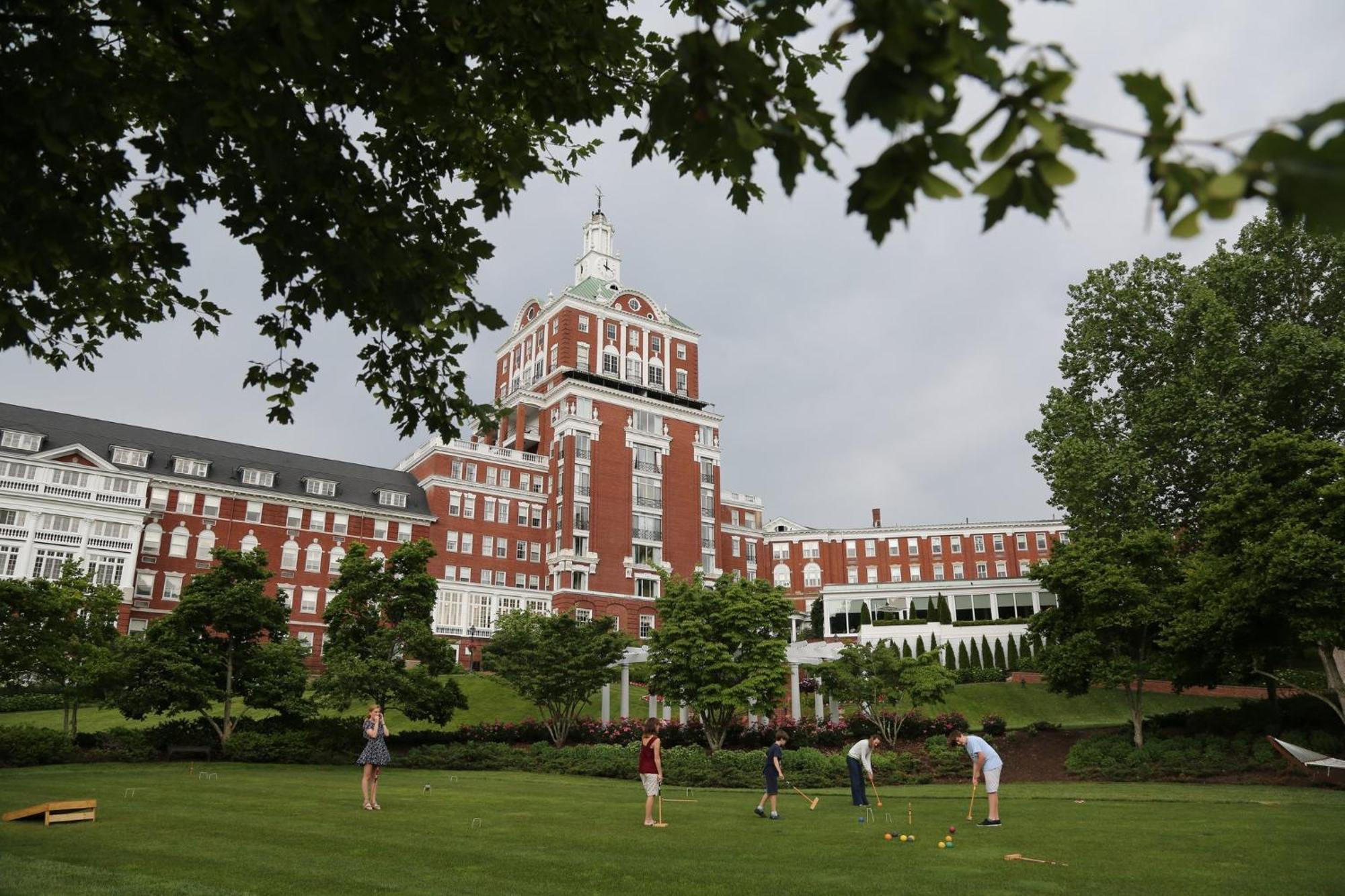 The Omni Homestead Resort & Spa Hot Springs Exterior foto